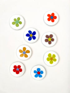 Flower Coaster - White
