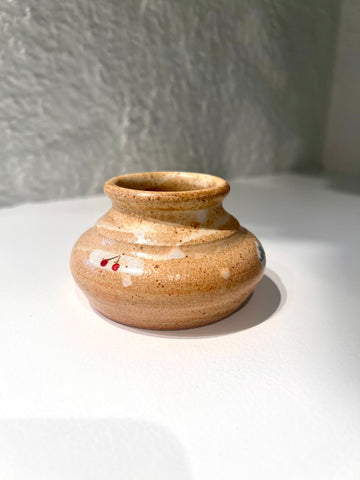 Medium Faux-Tile Art Vase