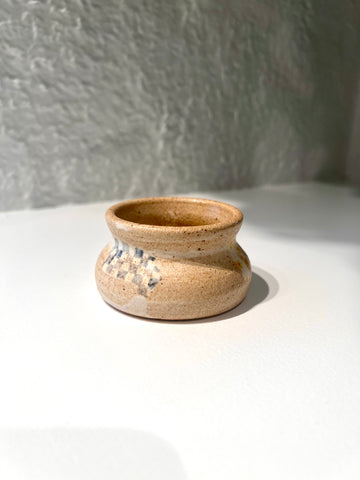 Small Faux-Tile Art Vase