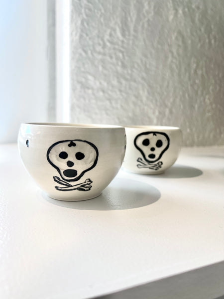 Skull + Crossbone Small Catchall Bowl