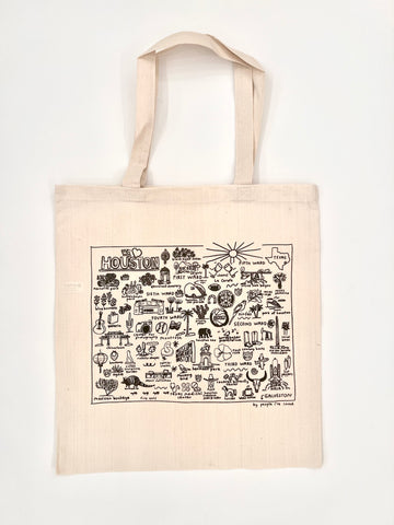 Houston Map Tote