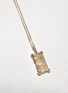 Sigil Necklace - 10k Gold