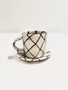 Espresso Cup and Saucer - Chainlink