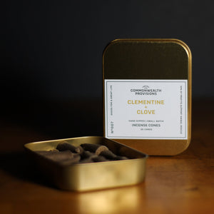 Clementine + Clove Incense Cones