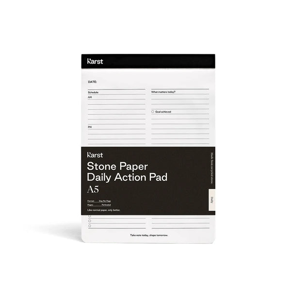 Karst - Stone Paper Daily Action Pad
