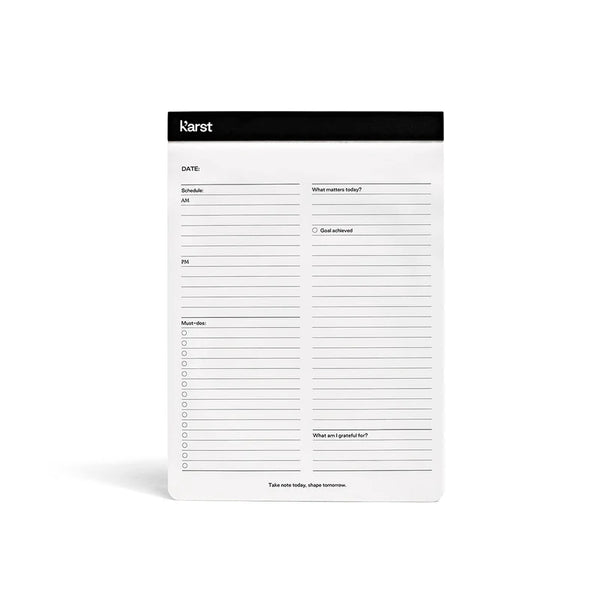 Karst - Stone Paper Daily Action Pad