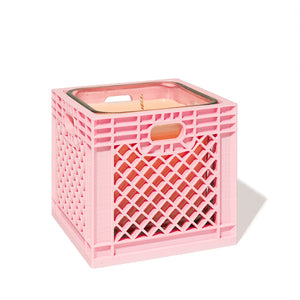 Pink Crate Candle - Lavender Sage