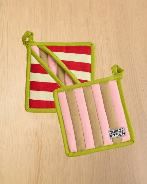 Pocket Pot Holders - Ladybug