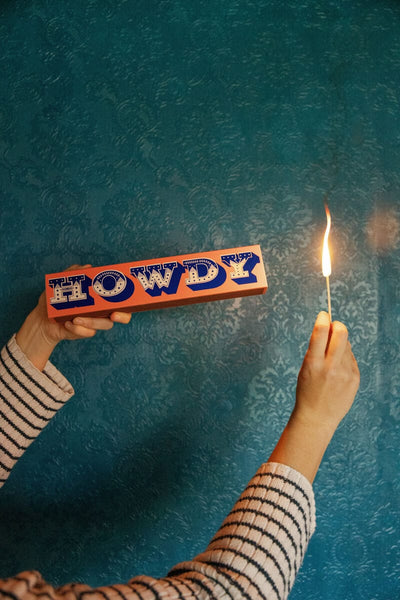 Extra Long Boxed Matches - Howdy