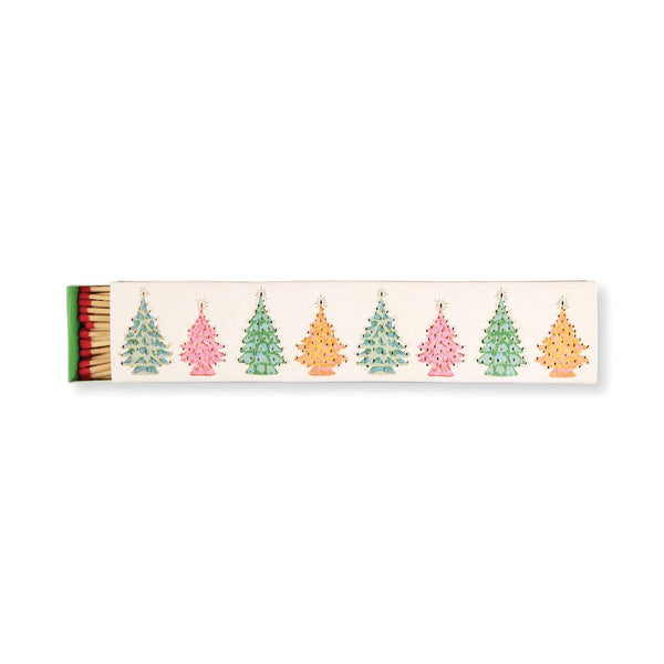 Extra Long Boxed Matches - Christmas Trees