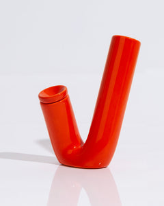 VS001 Ceramic Water Pipe - Red/Orange