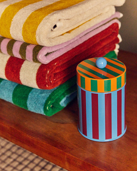 Stripe Canister - Medium