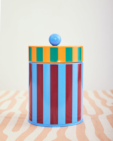 Stripe Canister - Medium