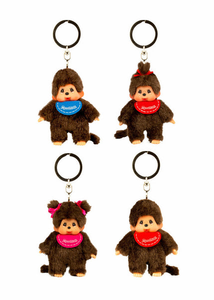 Monchhichi Classic Plush Keychain