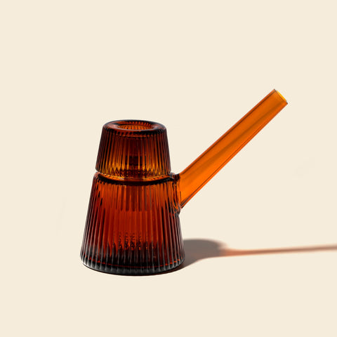 Deco Bubbler Water Pipe - Baltic Amber