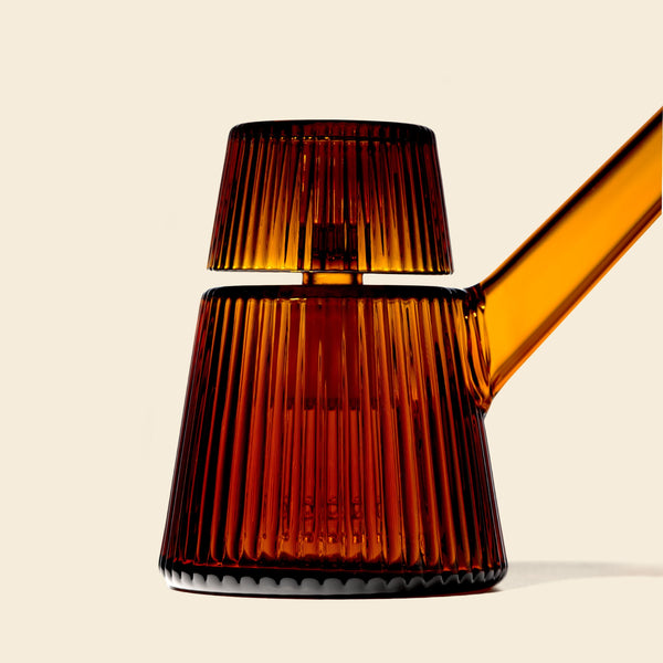 Deco Bubbler Water Pipe - Baltic Amber