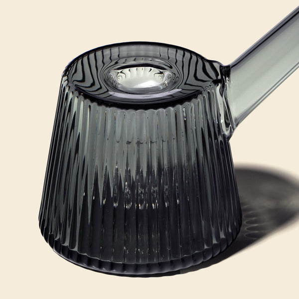 Deco Bubbler Water Pipe - Charcoal