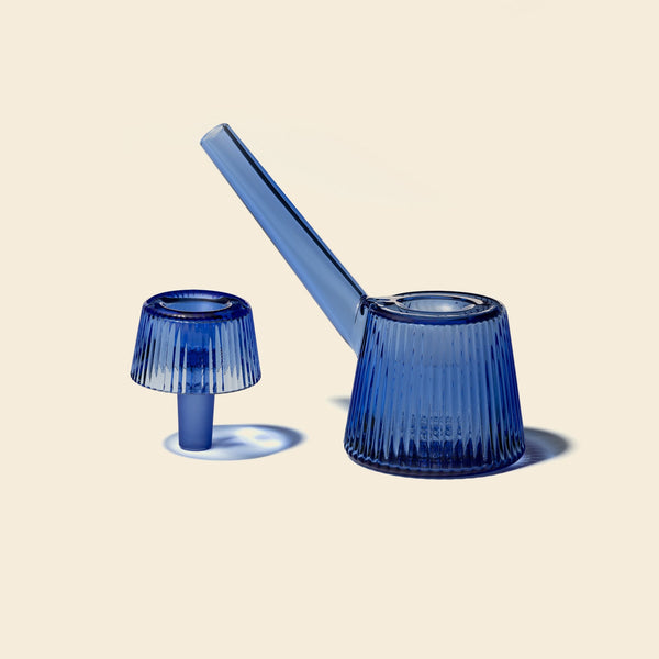 Deco Bubbler Water Pipe - Lapis