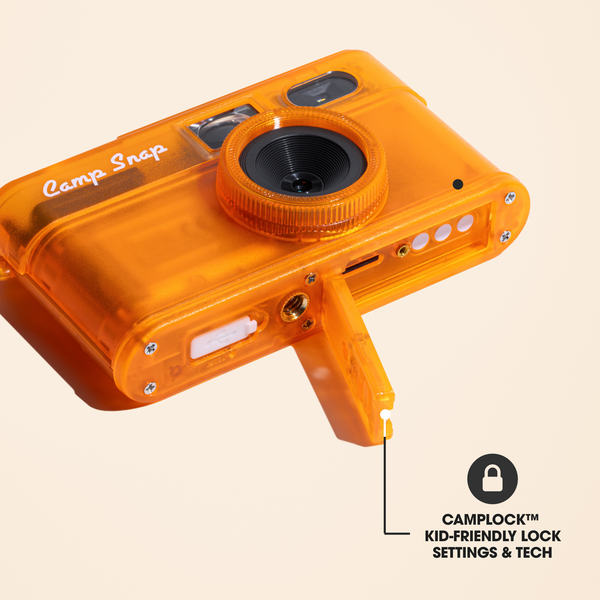 Camp Snap V201 Camera - Tangerine Drift