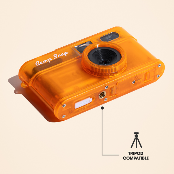 Camp Snap V201 Camera - Tangerine Drift