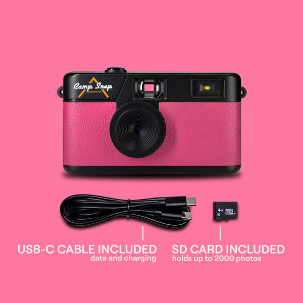 Camp Snap Camera 103B - Flamingo Pink