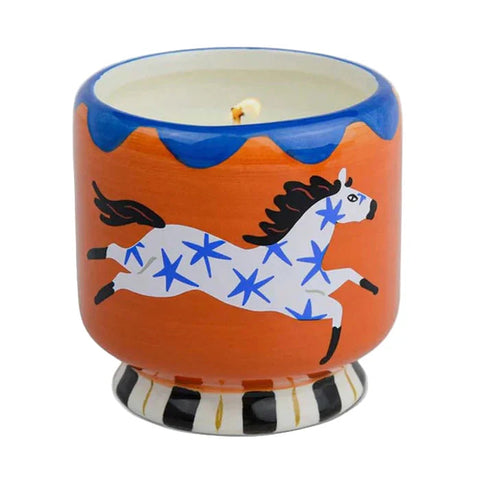 Horse Ceramic Candle - Sienna Sunset