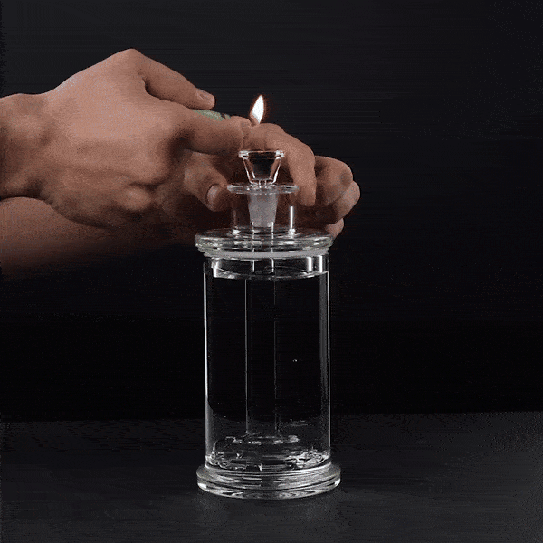 Piston Gravity Water Pipe