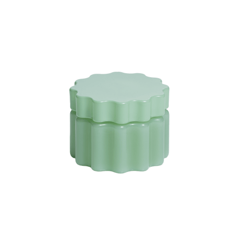 Short Stash Jar - Mint Green