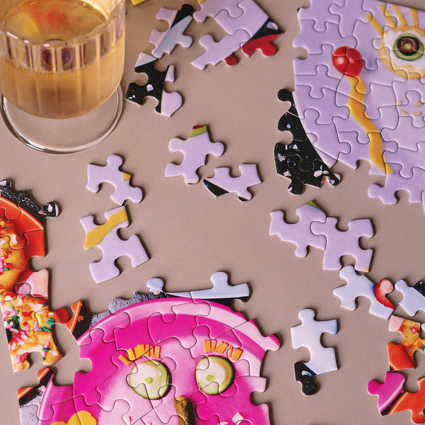 Raisin' An Eyebrow - 500 Piece Puzzle