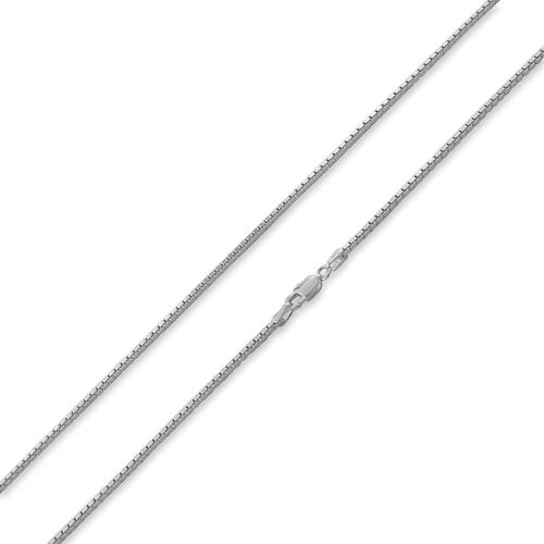 Sterling Silver Box Chain Necklace