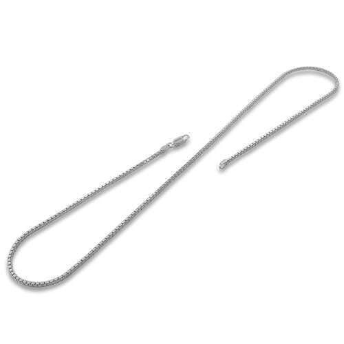 Sterling Silver Box Chain Necklace