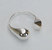 Split Shapes Ring - Sterling Silver