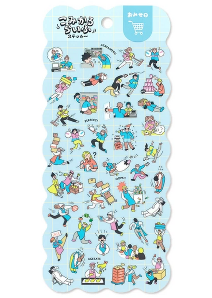 Kokomikaruraifu Sticker Sheet  - Shop