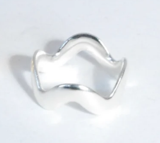 Squiggly Ring - Sterling Silver