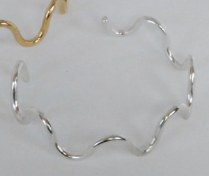 Squiggly Cuff - Sterling Silver