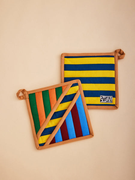 Pocket Pot Holders - Stripe