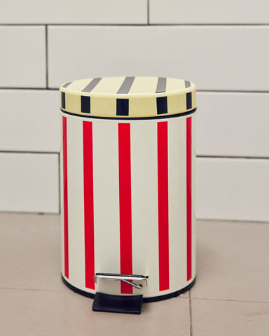 Pedal Trash Bin - Stucco