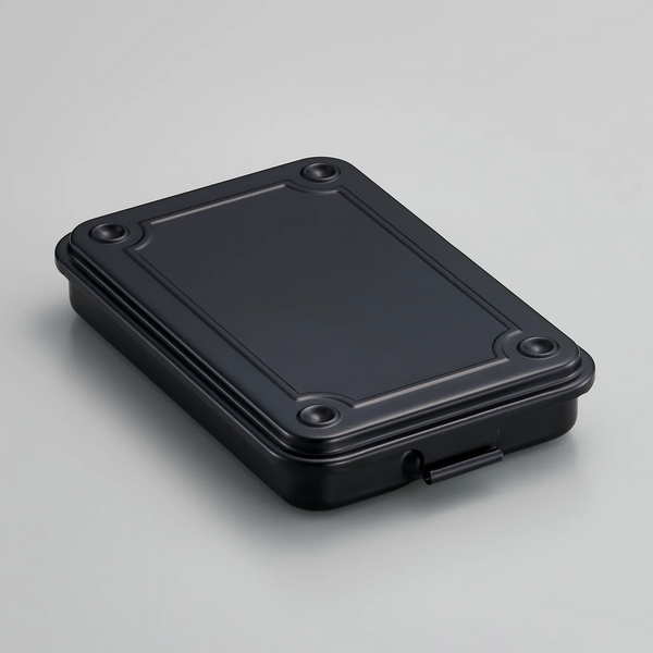 Steel Stackable Storage Box T-152 - Black