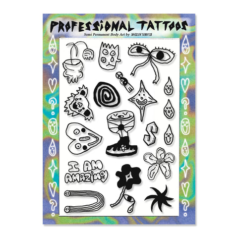 Professional Tattoos Temporary Tattoo Page