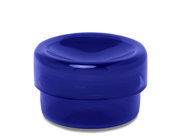 Airtight Glass Cache Jar - Small Blue