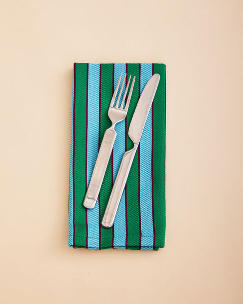 Herb Stripe Napkins Set