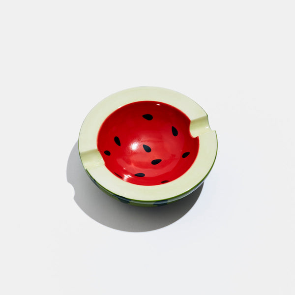 Melon Ashtray in Watermelon