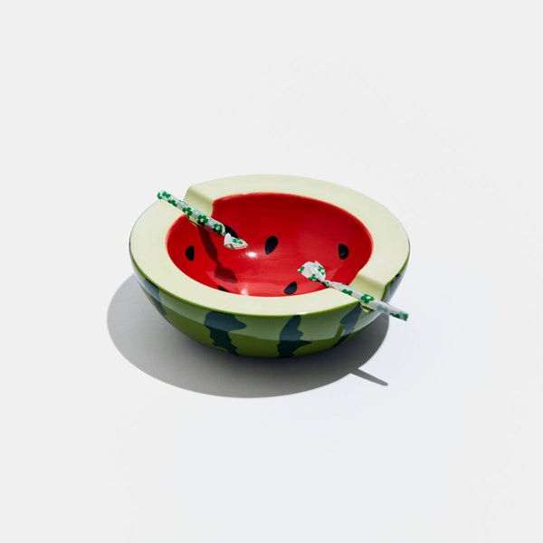 Melon Ashtray in Watermelon