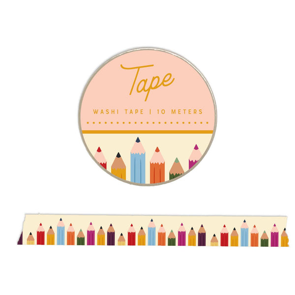 Pencil Pattern Washi Tape