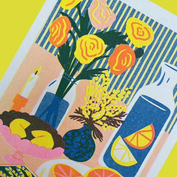 Still Life 1 Riso Mini Print