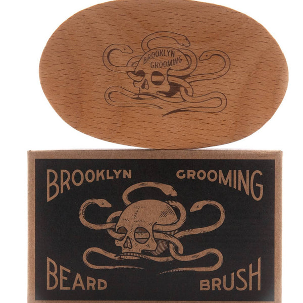 Beechwood and Boar Bristle Beard Brush