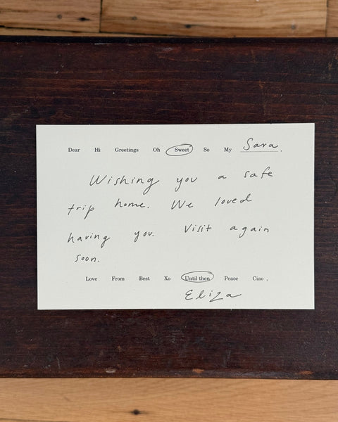 The Everything Card: Stationery For Every Occasion