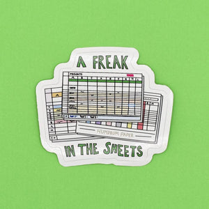 Freak in the Sheets - Excel Sticker