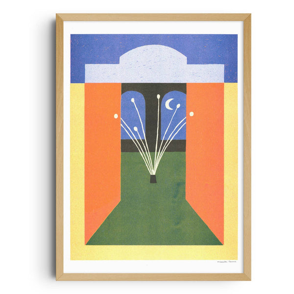 Alhambra Risograph Print