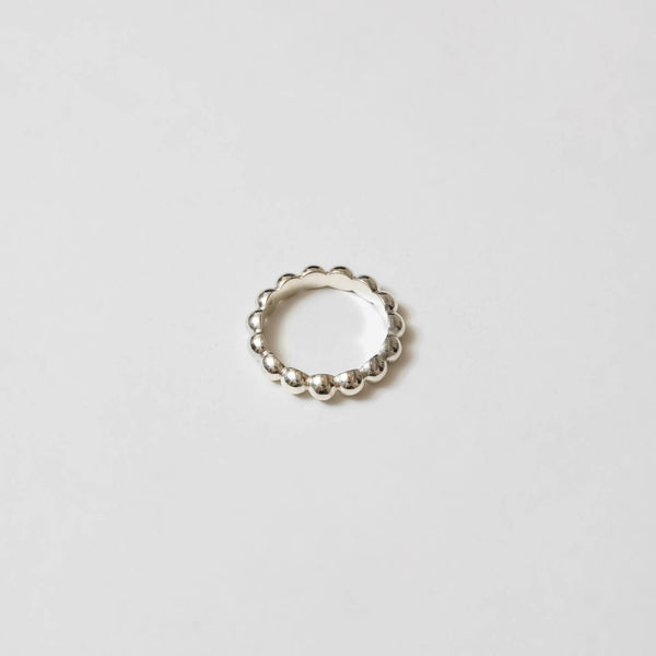 Ball Ring in Sterling Silver